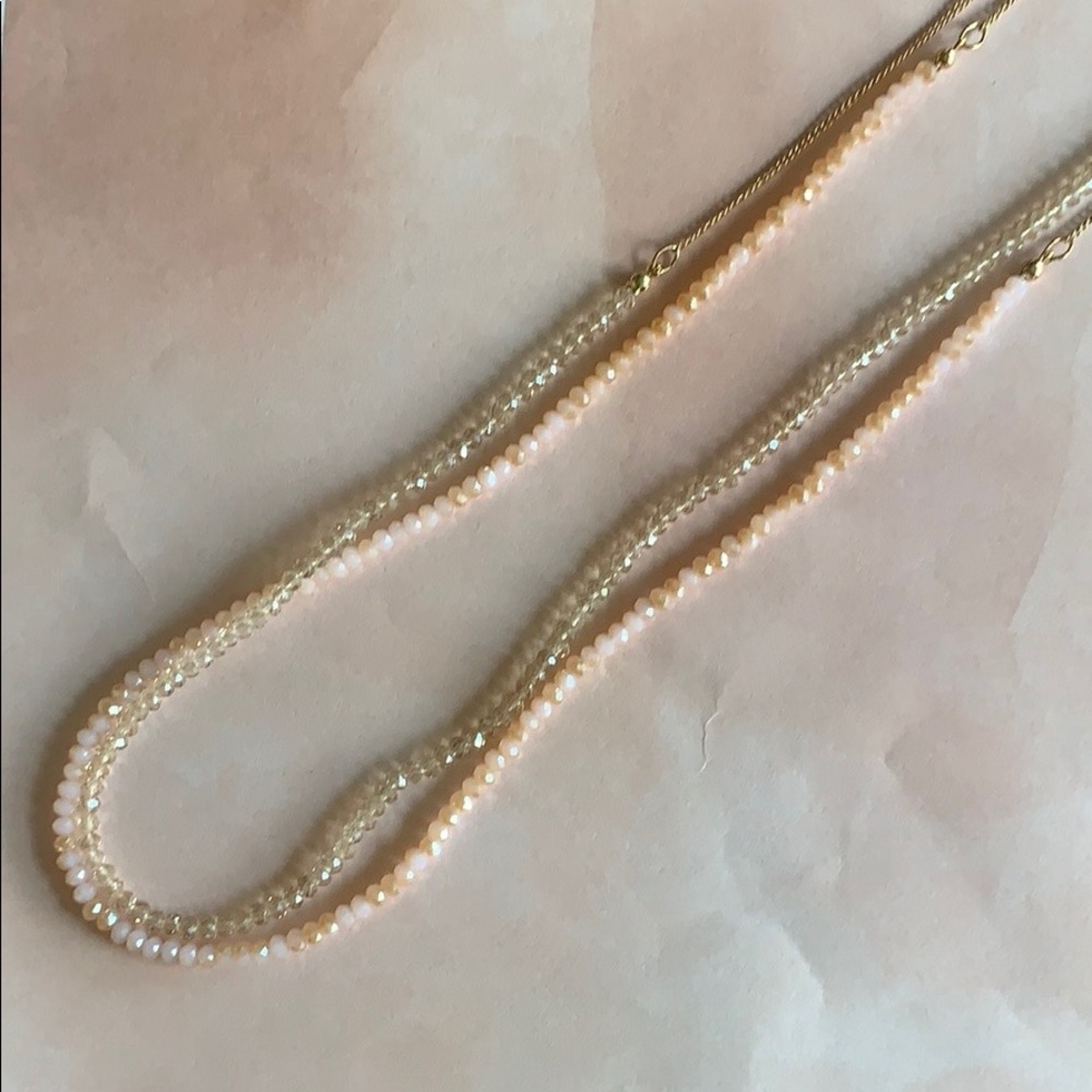 🌺 3/$12 Charming Charlie Long Beaded Necklace